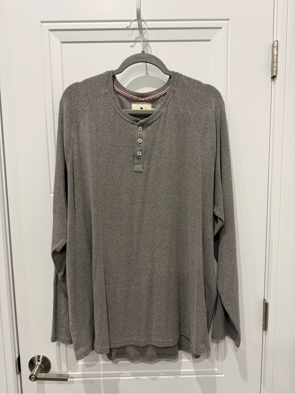 Puremeso Everyday Henley in Grey